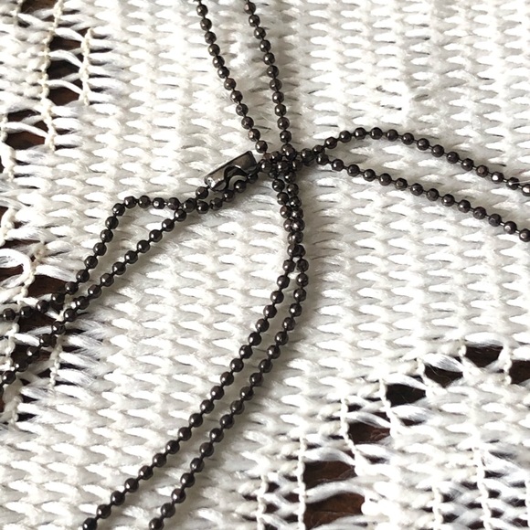 Handmade Clay Topped Quartz Pendant Necklace - Picture 4 of 4